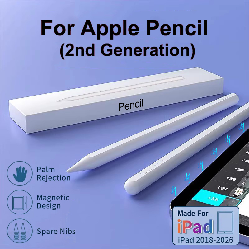 Tablet Drawing Accessories - D'origine Apple Crayon 2ème Génération iPad