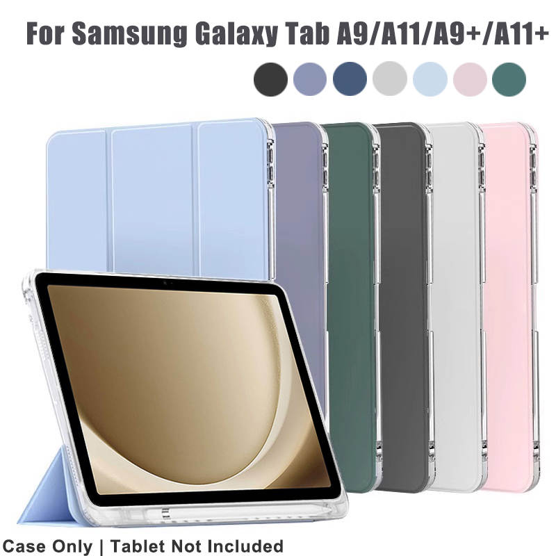 Samsung Tablet A9 Accessories - Étui pour tablette en cristal clair