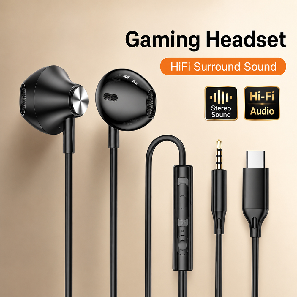 Huawei Tablet Accessories - Écouteurs HiFi Surround, son stéréo basse