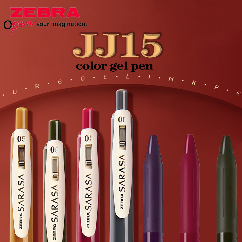 Zebra Tablet Accessories - Stylos à Gel zèbre japonais JJ15,