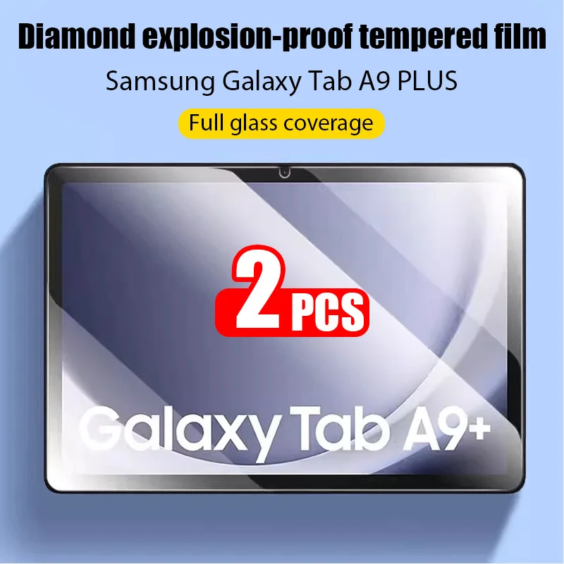 Samsung Tablet A9 Accessories - Protecteur d'écran en verre pour Samsung