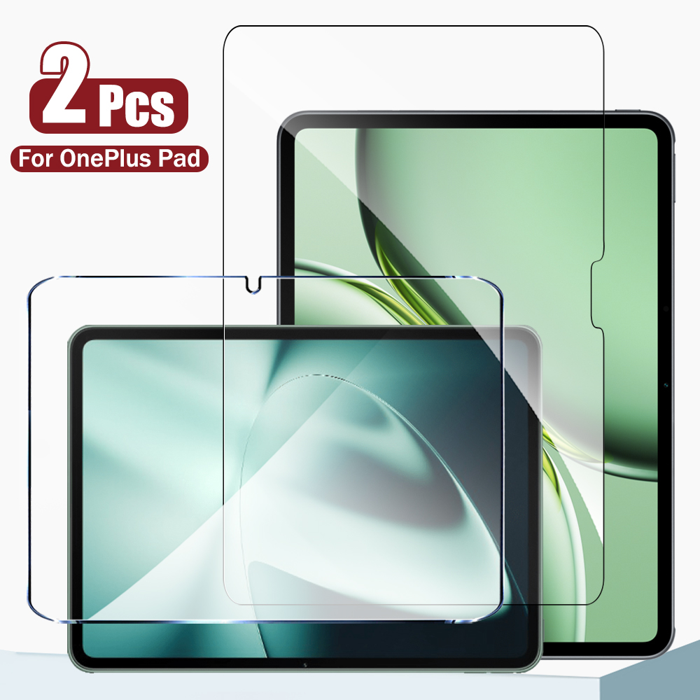 Tablet Accessories Case - 2 pièces 9H verre trempé pour