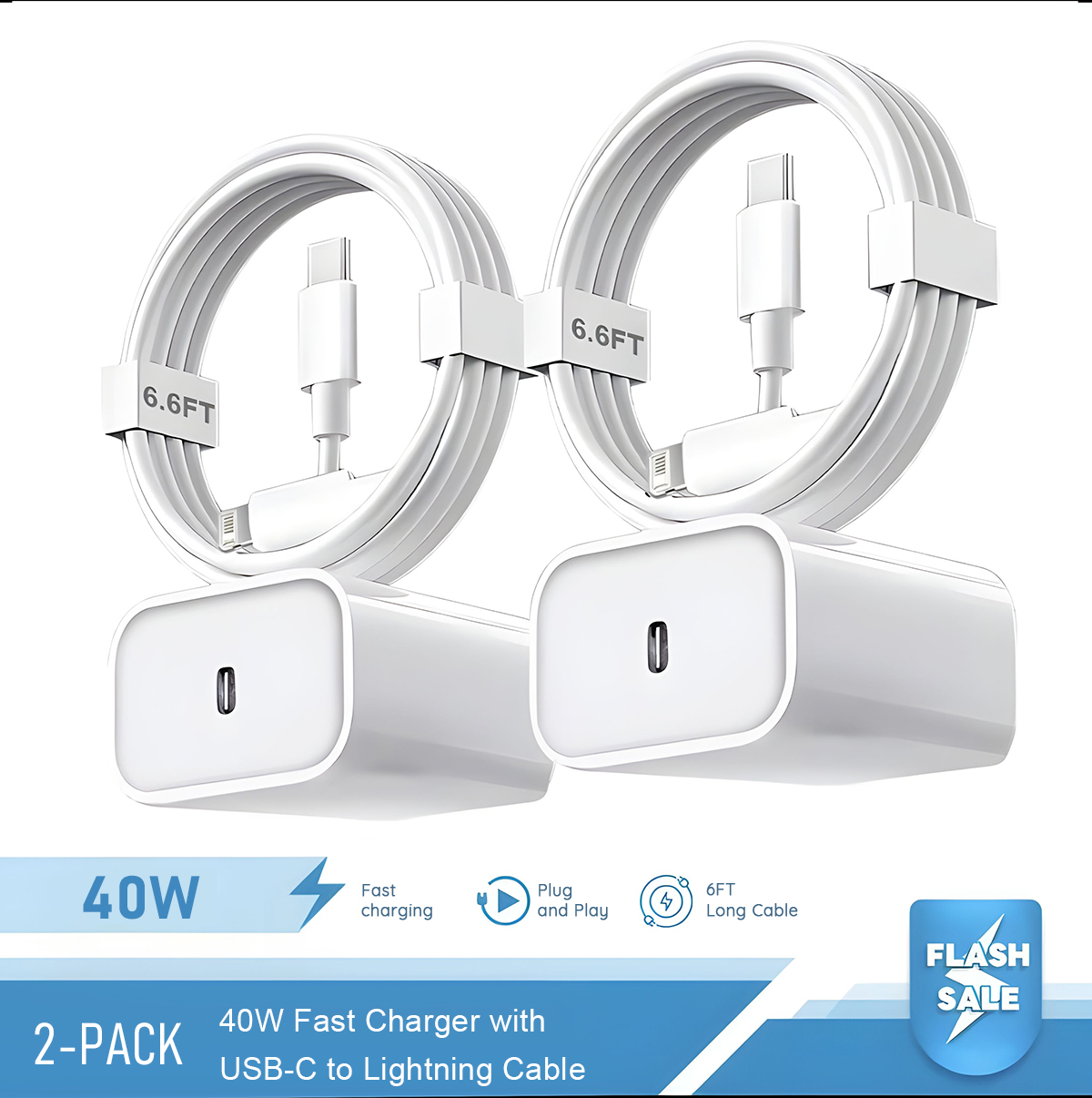 Tablet Accessories Set - Ensemble de 2 à 4 chargeurs