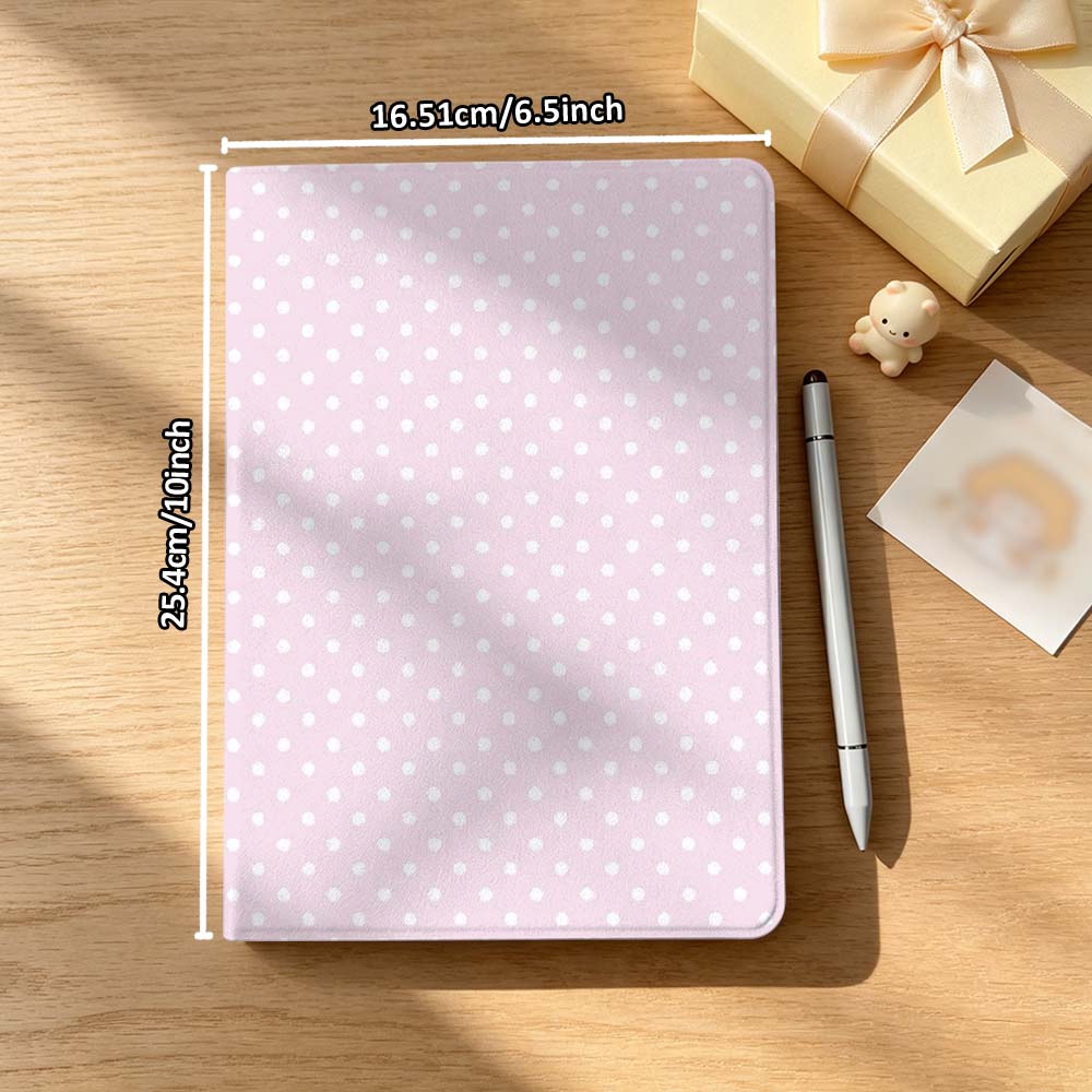 Étui rose et blanc à pois pour - Lenovo Tablet P12 Accessories avis et prix