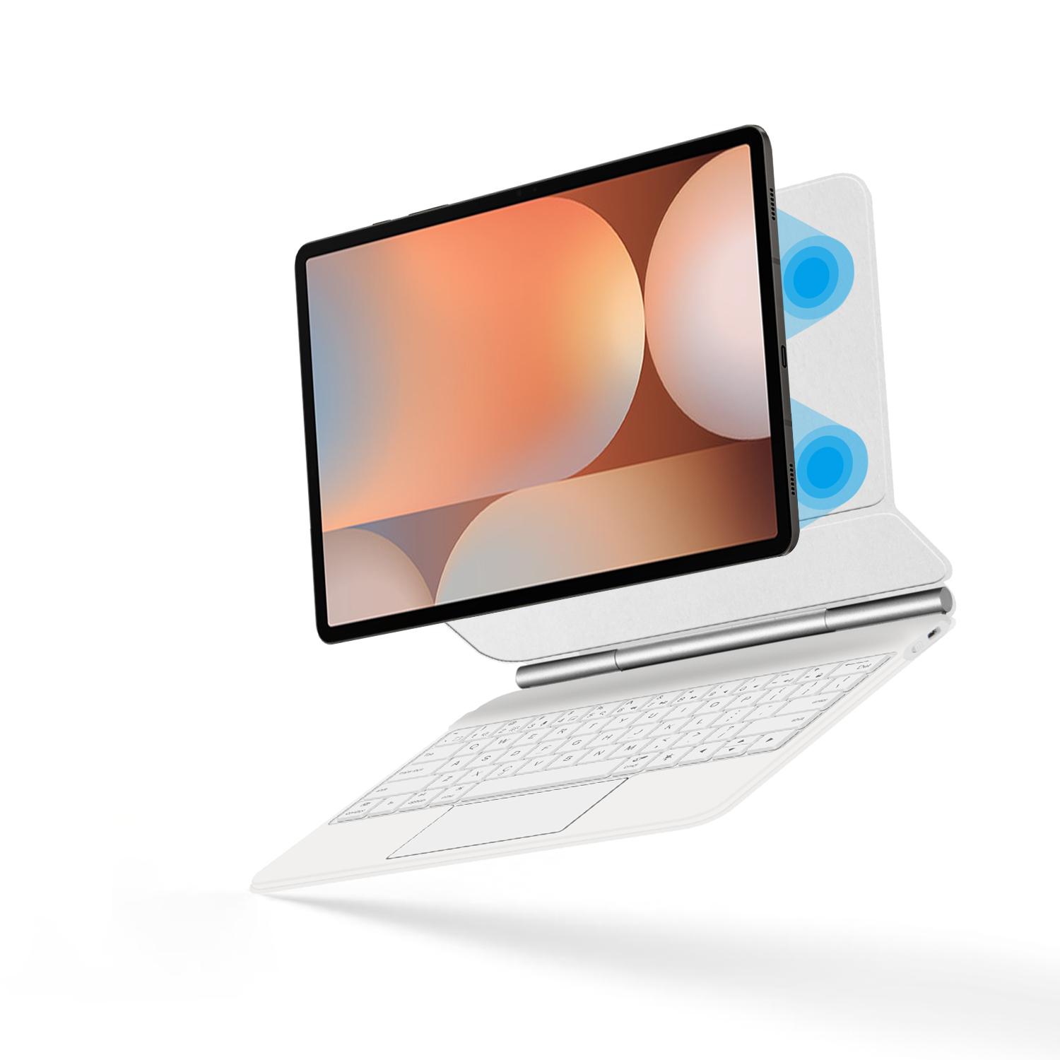 Clavier magique pour Samsung G - Tablet S9 Fe Accessories avis et prix