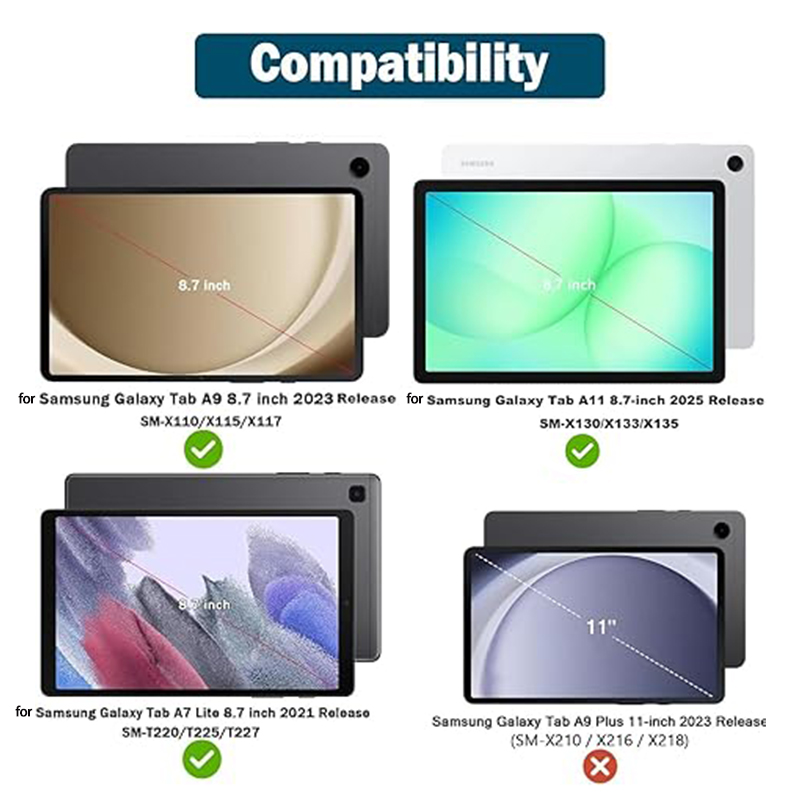 Étui de protection en EVA pour - Samsung Tablet A9 Accessories avis et prix
