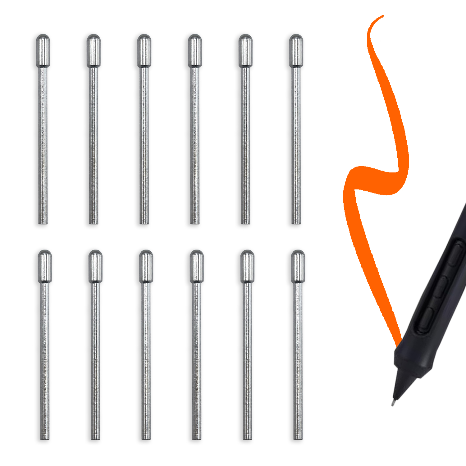 Plumes métalliques adaptées à  - Wacom Tablet Accessories avis et prix