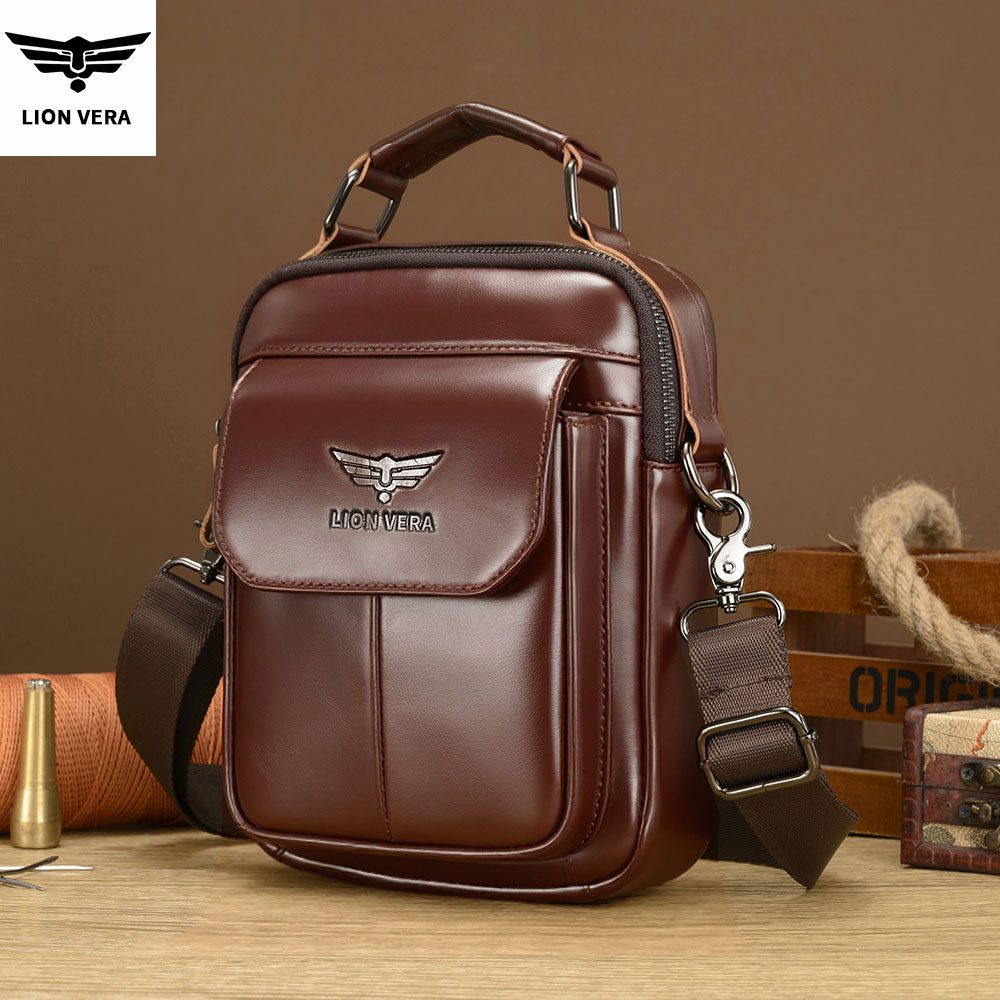 Sac à bandoulière en cuir véri - Tablet Accessories Bag avis et prix