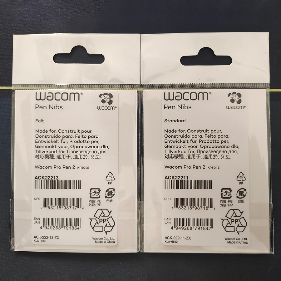 Wacom Pro Pen 2 plumes noires  - Wacom Tablet Accessories avis et prix