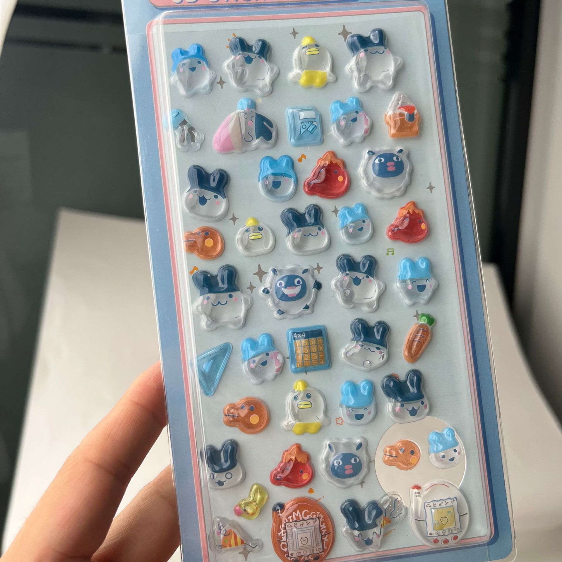 Autocollants 3D gonflés mignon - Tablet Cute Accessories avis et prix