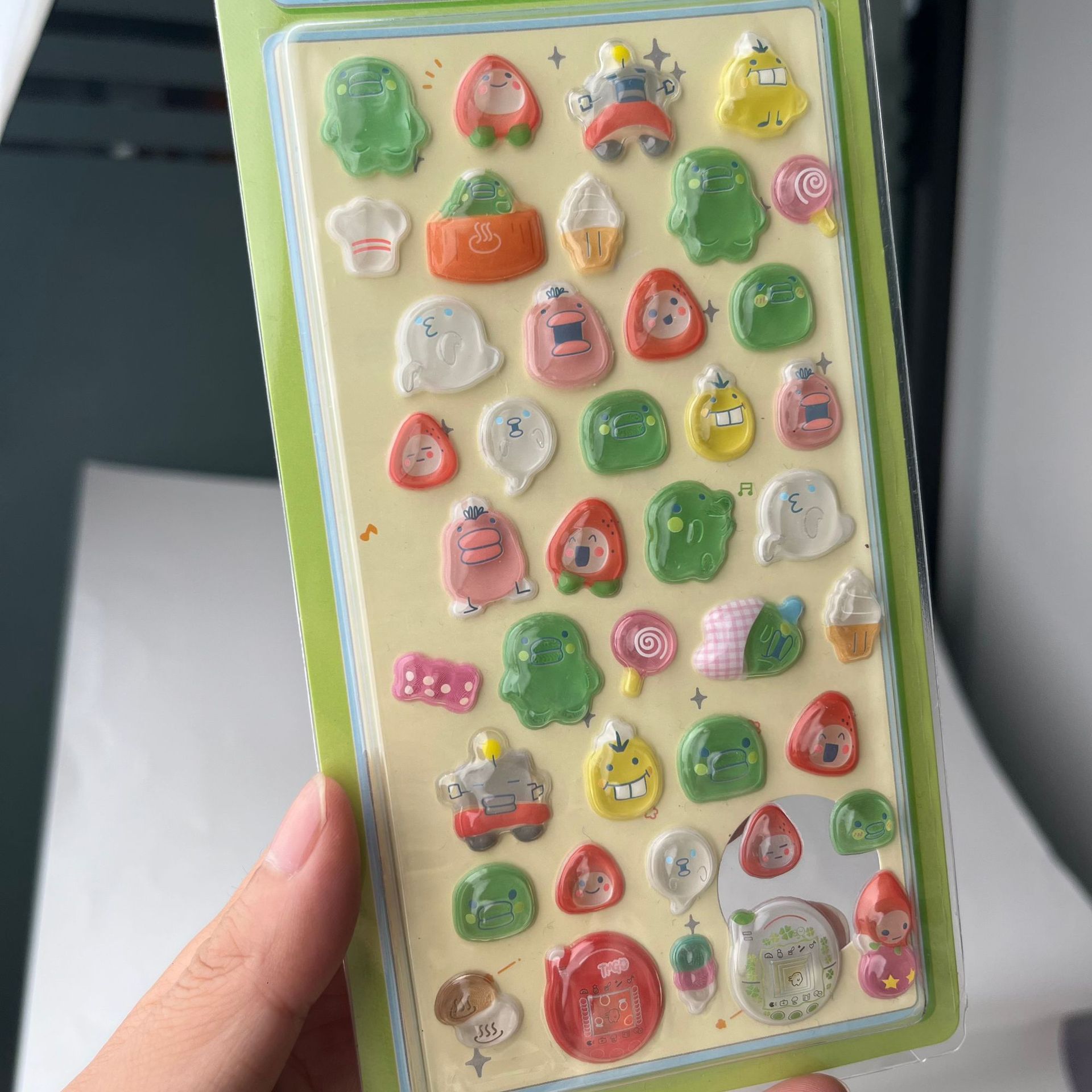 Autocollants 3D gonflés mignon - Tablet Cute Accessories avis et prix